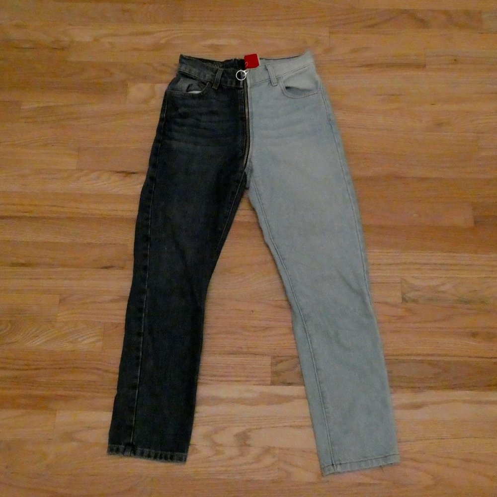 REVICE Two-Tone Jeans